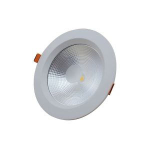 Wholesale No flicker COB Downlight 100lm/W6 inch 20W 2000lm CE&amp;Rohs&amp;SAA 5years warrenty from china suppliers