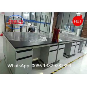 Steel Wood C Frame Chemistry Lab Workbench Laboratory Worktable Manufacturer