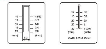 Electric Nailer Stapler Tacker Nail Gun Staple Gun F30/422j with Advanced Technology