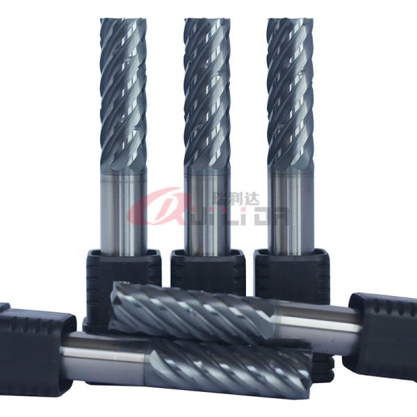 1/2" 7 Flutes Chip Splitter Endmill For High Efficiency Milling Stainless Steel