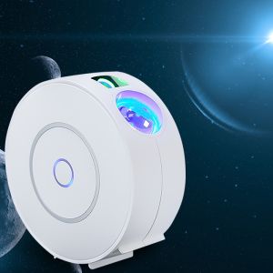 Rotatable Smart Galaxy Projector , Multiscene Alexa RGB Star Projector