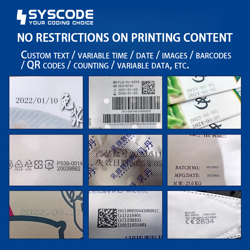 Syscode H200 High-Performance Thermal Inkjet Coder - Compatible with water