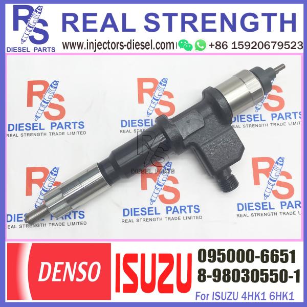 Common rail Diesel Fuel Injector 095000-6651 For IS-UZU GIGA 6WF1 8-98030550-1