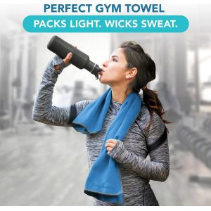 Personal Design Quick Dry Super Absorbent Custom Sports Workout Microfiber Gym