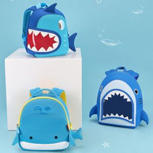 Wholesale NHB186 New arrival cute and vivid shark toddler Backpack bag from china suppliers