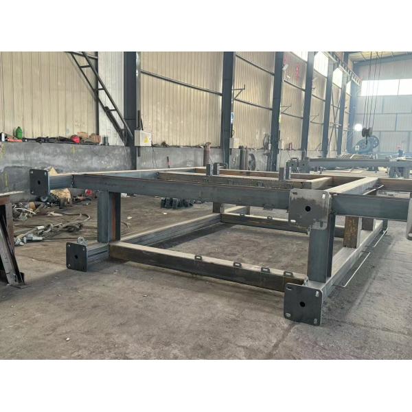 High Strength Prefabricated Structural Steel Frame For Industrial Buildings Anti