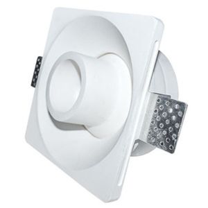 Square Gypsum Housing Trimless LED Downlights 160x160mm