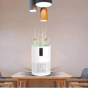 120m3/h Active Carbon Filter Air Purifier 16W 30dB UVC Light