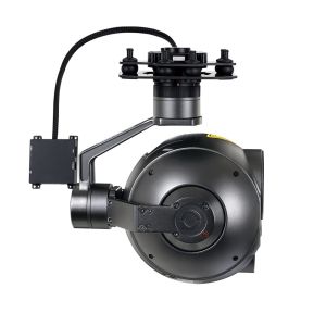 2.13MP Gimbal Drone Camera Q30TIR-50 With 30x EO + IR Dual-Sensor Object