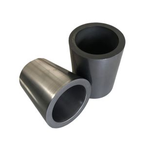 Fine Polished Slender Cylindrical Graphite Crucible for Long Service Time Metal