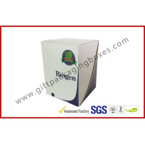 Custom Cardboard Cosmetic Packaging Boxes , Offset Printed Face Cream Packing