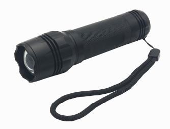 Quality High Power LED Flashlight Aluminium Adjustable 1x10W T6 400lm 4x15cm for sale