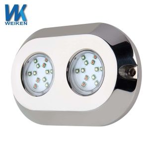 China Surface Mount 316L 120W Underwater LED Boat Lights on sale