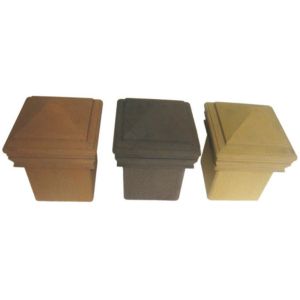 Waterproof plastic wood stair railing with Recyclable new material