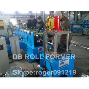 Wall Angle Purlin Roll Forming Machine interchangeable PLC vector inverter