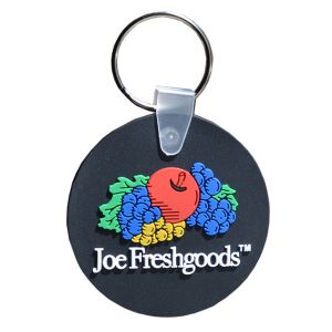 Flexible Rubber Key Chain Unbreakable Portable Custom PVC Keychain