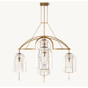 Hardwired Custom Made Chandelier Fulcrum Round Chandelier 61''