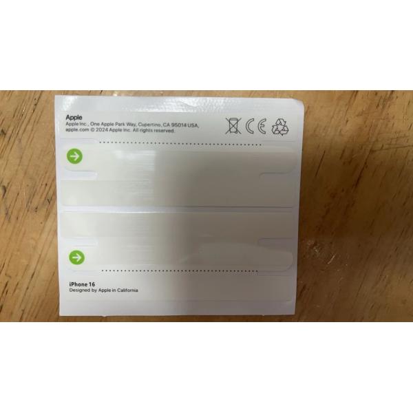 100PCS/Bag Phone Package Box Seal Stickers Box Seal For Iphone 17 16 15 14 13 12 Series