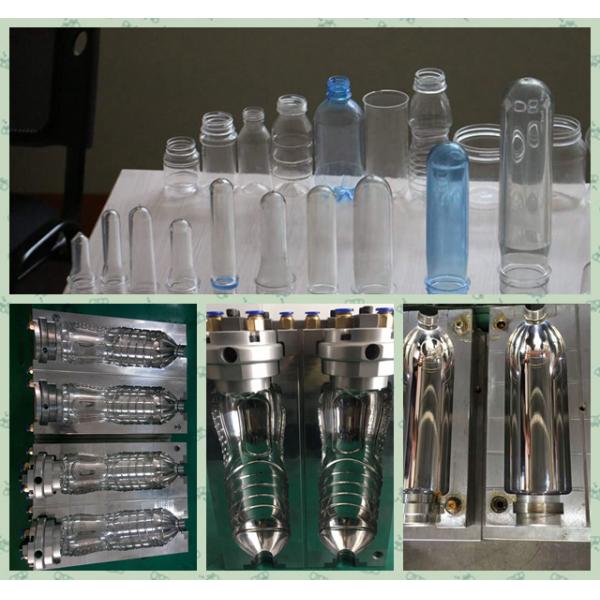 Stable Temperature Heating Bottle Blow Molding Machine With Stretching System