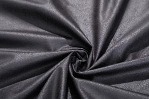 China Coating Grey Faux Suede Fabric Polyester , Elastic Faux Microsuede Fabric on sale