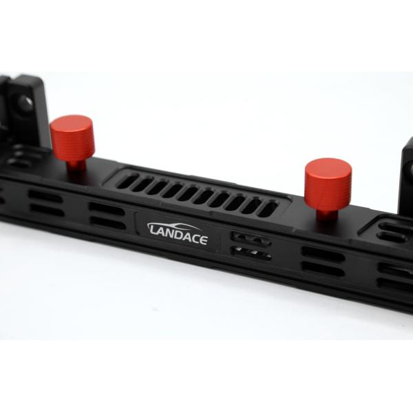 Bracket for 2021- Wrangler Aluminum Alloy Multi-function Tailgate Hinge Antenna Mount