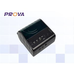 80mm Compact Portable Wireless Printers Bluetooth / USB / RS232 Interface