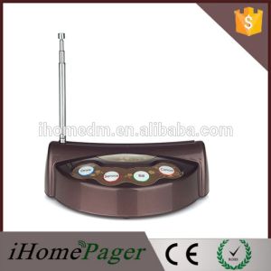 4 colors for choose wireless call button with menu folder and display number