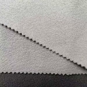 recycle PET Polar fleece double brush single fleece polyester fabric for winter