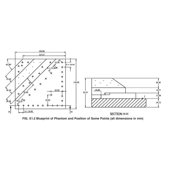 ASTM F2554 22 Phantom Evaluating Tracking Accuracy Of A System