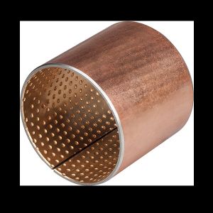 JF800 Bimetal Bearing Bushes CuPb10Sn10 Or CuSn6Zn6Pb3 For Engine