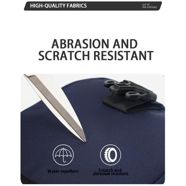 Custom Crossbody Chest Bag With Bottle Holder For Camping Biking Travel Cycling