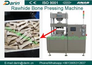 Wholesale Pet Dog Chew Bone Pressed Rawhide Bones Pressing Machine PLC Control from china suppliers
