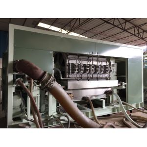 Egg Tray / Cup Holder Pulp Molding Equipment Disposable Paper Rotary with CE
