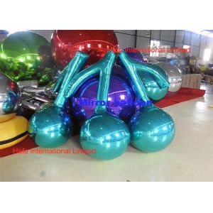 Custom 2m Giant Festival PVC Inflatable Mirror Balloon For Event Decoration In