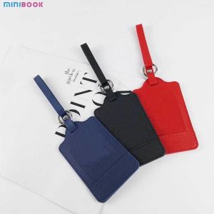 Luggage Tag And Passport Holder Set Customized Real Pu Leather Travel Name Id