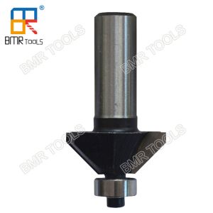 BMR TOOLS High performance 45 Degree Chamfer Router Bit for Bevel Edging Wood