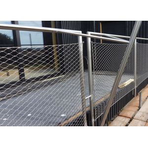 Wholesale 2.5mm 25x25mm Balustrade Cable Mesh Stainless Steel from china suppliers