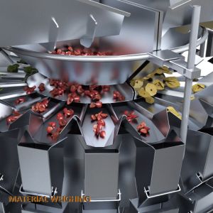 Auto Stand Up Pouch Doypack Weighing Packing Granule Peanut Cashew Nuts