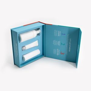 Custom Luxury Makeup Sets Cosmetics Skincare Set Packaging Box With Paper Insert