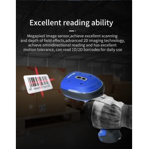 Barcode Generator QR Code Scanner Wireless Barcode Scanner Machine With Memory