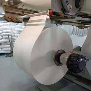 Recyclable Food Grade Greaseproof Paper Roll for Snack Packaging Laminated PE