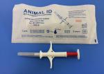 Injectable Track Pet Microchip , Animal Tracking Microchip Injectable Transponde