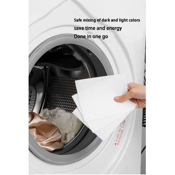 Color Absorbing Laundry Detergent Sheet Anti Bacterial And Mite Removing 50pcs