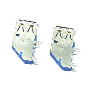 USB3.0 A 9Pin USB Connector Socket Female RVS STD With Shielding Cover