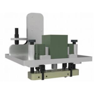 Fixture System Injection Robot Arm White And Blue