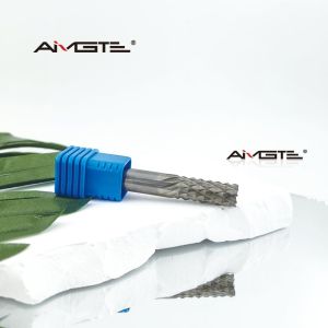 3 4 6 Flute Carbide Corn Cob Roughing End Mill PCB Milling Cutter for Fiberglass