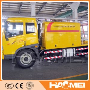 self loading concrete mixer with pump