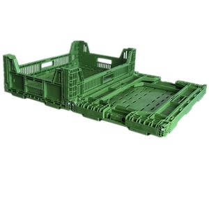 Cheap foldable stackable plastic box for fruits