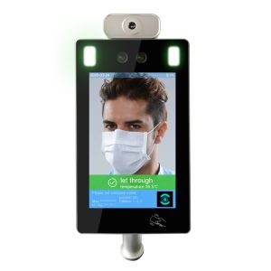 Terminal Camera Fever Detect 8 Inch RK3288 Metal Detector Walk Through