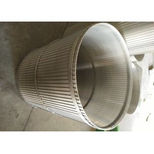 Corrosion Resistant Rotary Screen Drum For Waste Dehydration Treatment